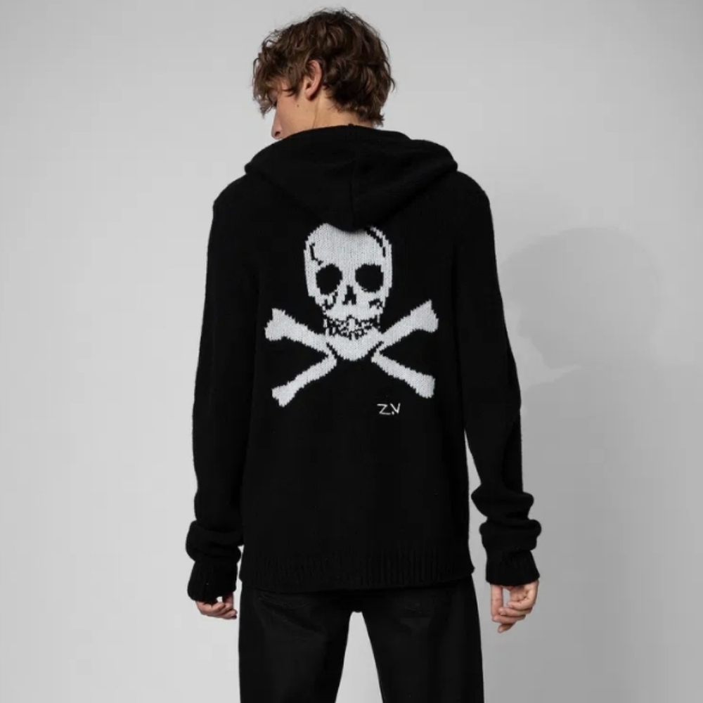 Zadig & Voltaire Clash Skull Hoodie